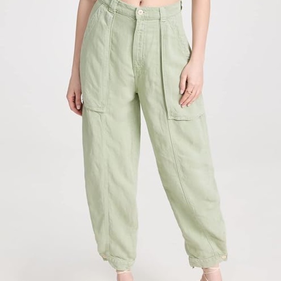 MOTHER Women's The Patch Pocket Chute Flood Jeans size 26 NWT - Picture 10 of 12